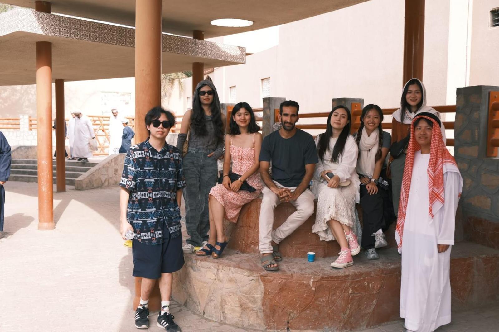 Heritage Hostel Muskat Bagian luar foto